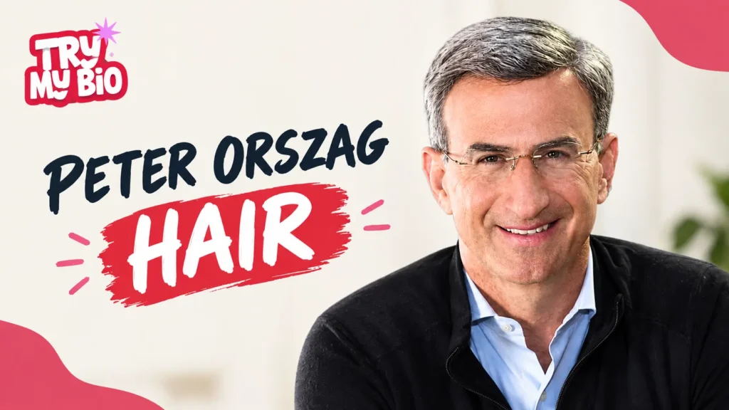 Peter orszag hair reality